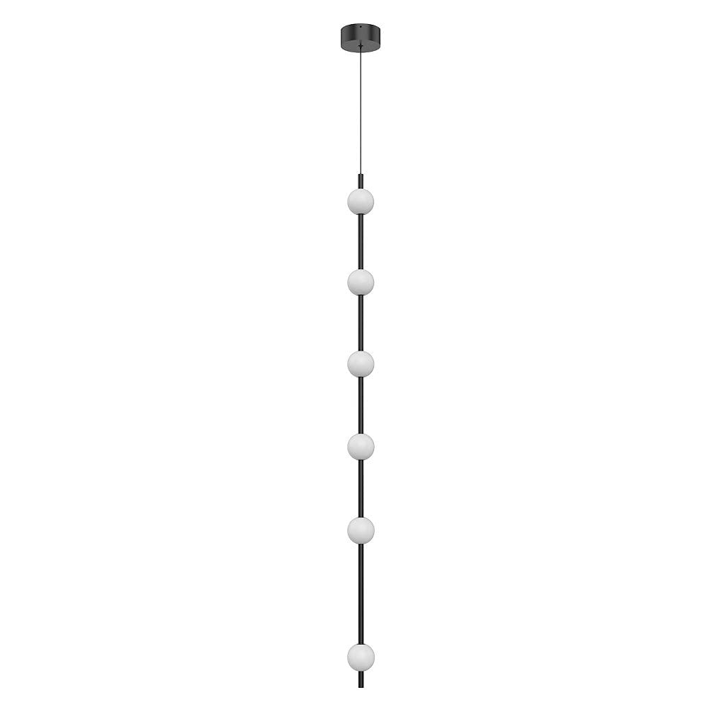 Kuzco PD14760-BK MISAKI 60" PENDANT BLACK 24W 120VAC WITH LED DRIVER 3000K 90CRI