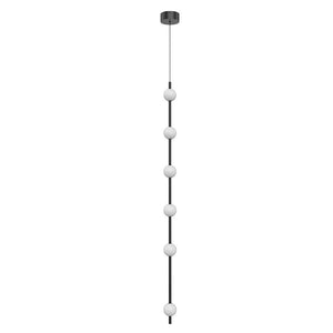 Kuzco PD14760-BK MISAKI 60" PENDANT BLACK 24W 120VAC WITH LED DRIVER 3000K 90CRI