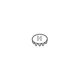 Pfister 941-070A Hot Brass Button, Polished Chrome 941-070A