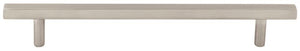 Jeffrey Alexander 845-160SN 160 mm Center-to-Center Satin Nickel Square Dominique Cabinet Bar Pull