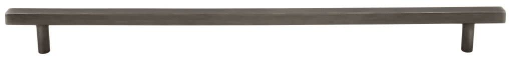 Jeffrey Alexander 845-18BNBDL 18" Center-to-Center Brushed Pewter Square Dominique Appliance Handle