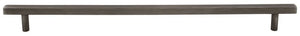Jeffrey Alexander 845-18BNBDL 18" Center-to-Center Brushed Pewter Square Dominique Appliance Handle