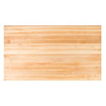John Boos RTM-3642 Tuff VAR Finish Hard Maple Rectangular Butcher Block Top, 42 x 36 1.5 inch - 1 Each.