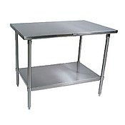 John Boos SSK8-2472 18GA SS 72X24 ADJ LOWER SHELF