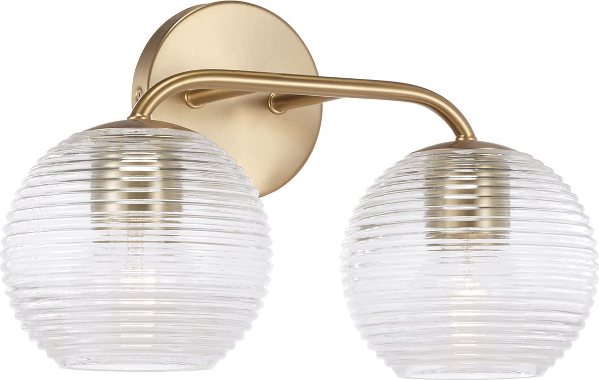 Capital Lighting 149921MA-544 Dolan 2 Light Vanity Matte Brass