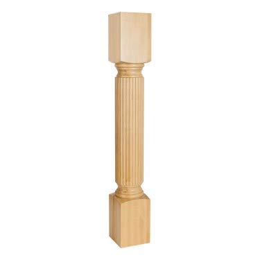 Hardware Resources P20ALD 5" W x 5" D x 35-1/2" H Alder Reed Post