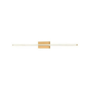 Kuzco WS18236-BG VEGA MINOR 36" WS Brushed Gold 120V TRIAC/ELV LED 3000K 90CRI 31W