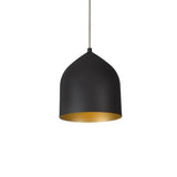 Kuzco 49108-BK/GD HELENA 8" PD Black/Gold 1 x 60W E26