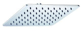 Gerber D460078 Chrome Drench 10" Square Single Function Rain Showerhead, 1.75GPM