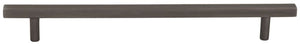 Jeffrey Alexander 845-192BNBDL 192 mm Center-to-Center Brushed Pewter Square Dominique Cabinet Bar Pull