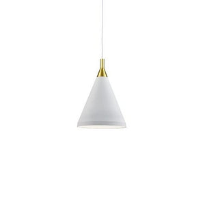 Kuzco 492710-WH/GD DOROTHY 10" PD White with Gold Detail 1 x 60W E26