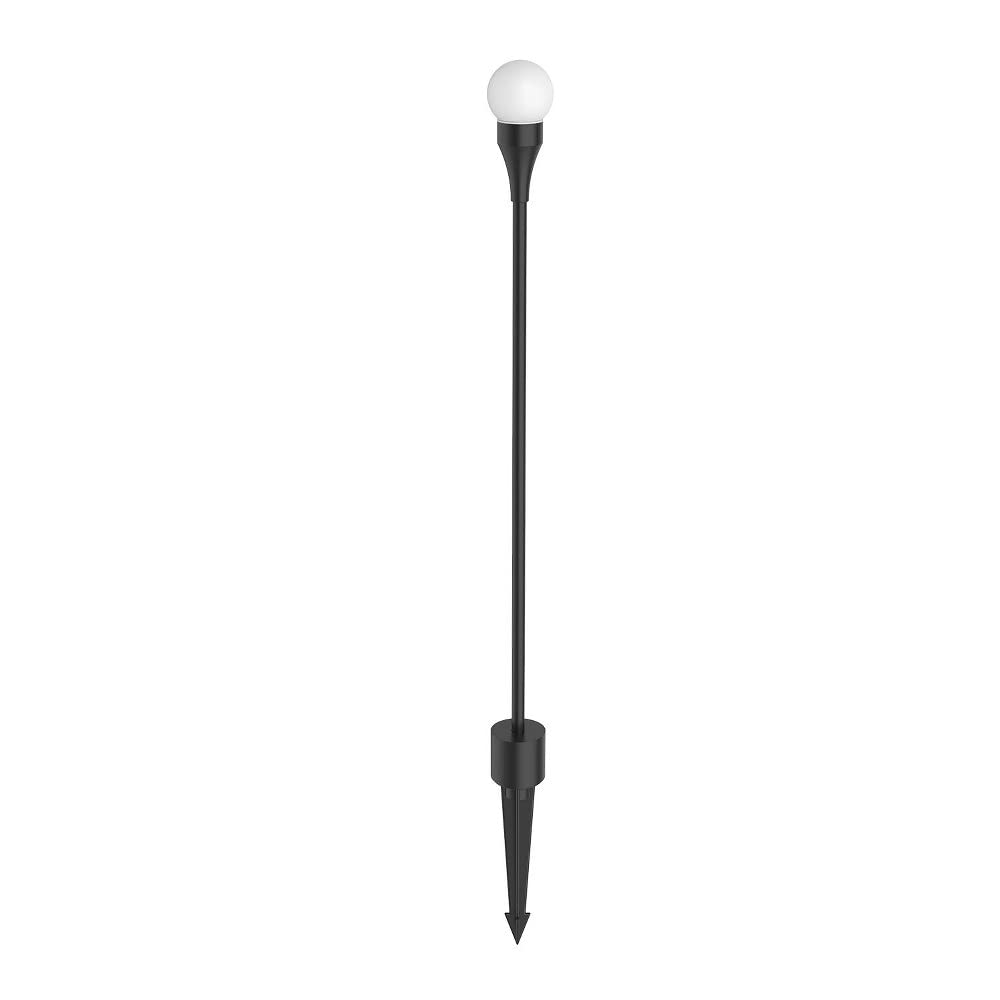 Kuzco EG96428-BK BRIXTON 28" EXTERIOR GARDEN LIGHT BLACK 3W LV 12VAC 3000K 90CRI