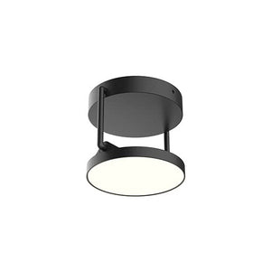 Kuzco SF72205-BK NOVEL 5" SEMI-FLUSH BLACK 8W 120VAC WITH LED DRIVER 3000K 90CRI