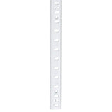 Hardware Resources TRK01-72WH 72" White Single-Track Shelf Standard