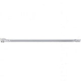 Hardware Resources 41575CR 22-5/8" (575 mm) Single Captive V-Notch Non-self-closing 3/4 extension Side Mount Epoxy Split Slide - Cabinet Right