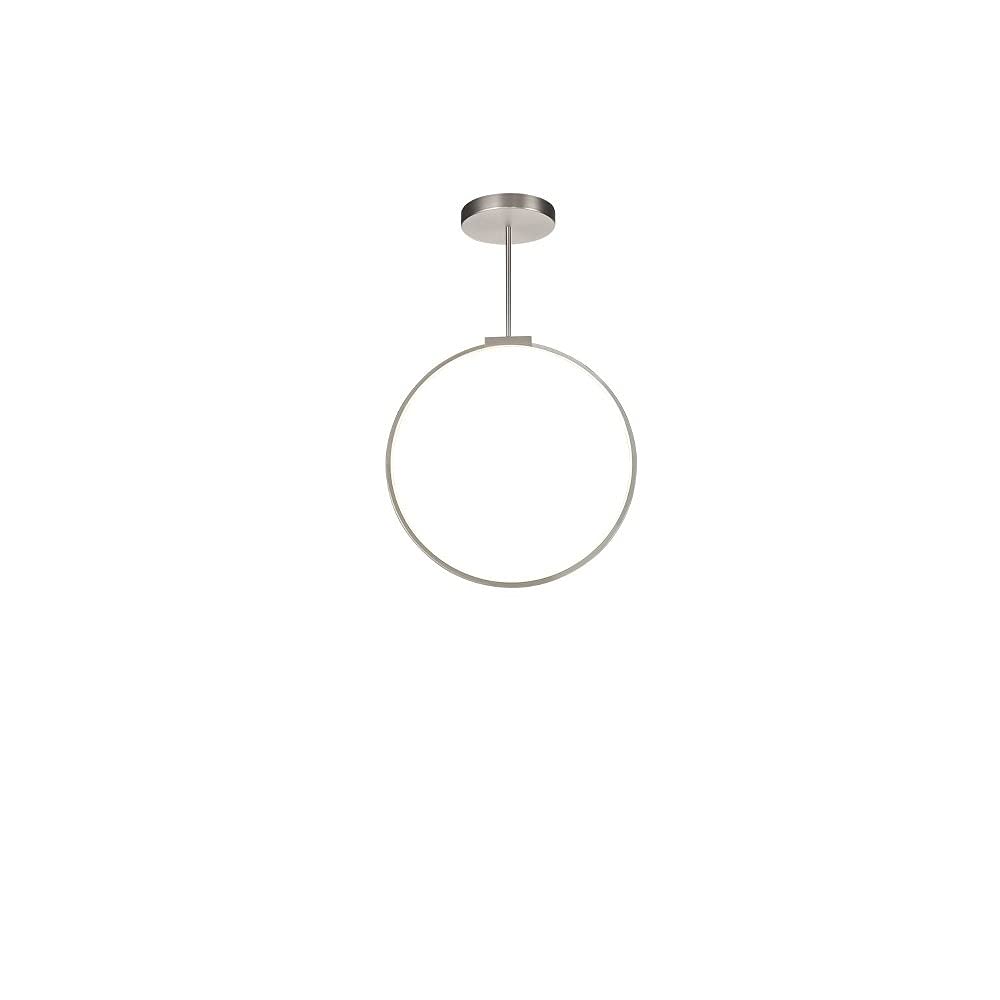 Kuzco PD82524-BN CIRQUE 24" PD Brushed Nickel 120V TRIAC/ELV LED 3000K 90CRI 36W