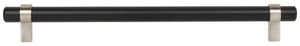 Jeffrey Alexander 5224SN 224 mm Center-to-Center Satin Nickel Key Grande Cabinet Bar Pull