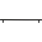 Jeffrey Alexander 845-305MB 305 mm Center-to-Center Matte Black Square Dominique Cabinet Bar Pull