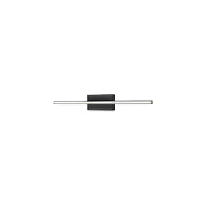 Kuzco WS18224-BN VEGA MINOR 24" WS Brushed Nickel 120V TRIAC/ELV LED 3000K 90CRI 18W