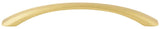 Jeffrey Alexander 678-160BG 160 mm Center-to-Center Brushed Gold Wheeler Cabinet Pull