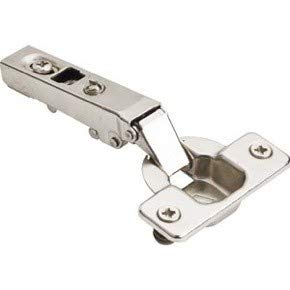 Hardware Resources 500.0171.75 110° Standard Duty Full Overlay Screw Adjustable Self-close Hinge with Press-in 8 mm Dowels