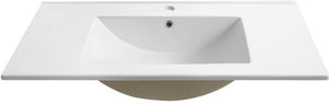 Fresca FVS6230WH Fresca Torino 30" White Integrated Sink / Countertop