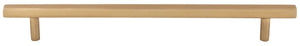 Jeffrey Alexander 845-192SBZ 192 mm Center-to-Center Satin Bronze Square Dominique Cabinet Bar Pull