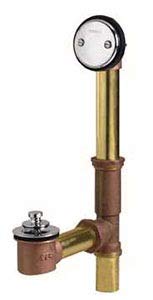 Gerber G0041858 Chrome Classics Lift & Turn 20 Gauge Drain for Standard Tub