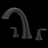 McAllen 2-Handle Roman Tub Trim in  Tuscan Bronze