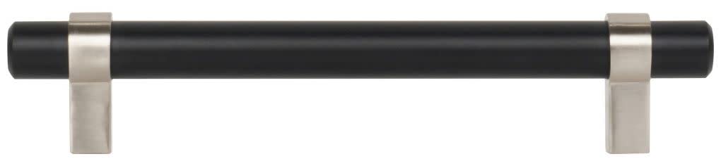 Jeffrey Alexander 5128SN 128 mm Center-to-Center Satin Nickel Key Grande Cabinet Bar Pull