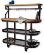 Enclume BSBB1 HS Baker’s SideShelf Base w/ Eastern Maple Butcher Block HS