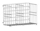 John Boos MBR09 Stainless Steel Wall Mount Meat Boat Rack, 72 inch - 1 each.