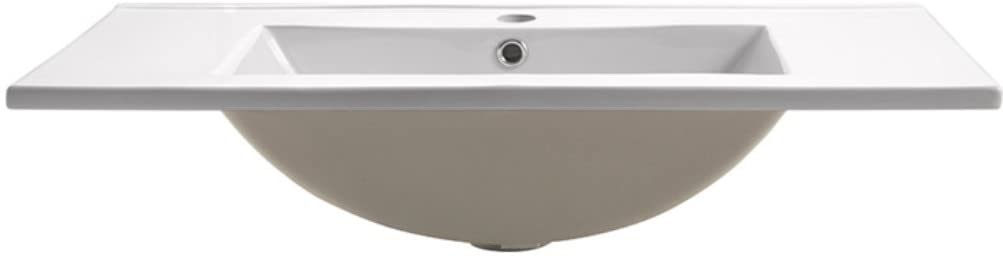 Fresca FVS6236WH Fresca Torino 36" White Integrated Sink / Countertop
