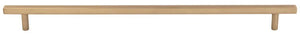 Jeffrey Alexander 845-305SBZ 305 mm Center-to-Center Satin Bronze Square Dominique Cabinet Bar Pull