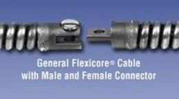 General Wire 50EM5 3/4" x 50' Electric Floor Model Replacement Cable with Male & Female Connectors