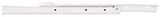 Hardware Resources 5050 20" (500 mm) Standard Duty Cream White Self-closing 3/4 Extension Side Mount Epoxy Slide, Builder Pack