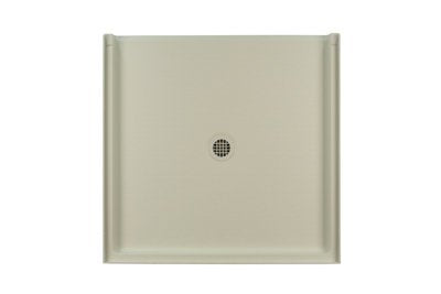 Swanstone FTS-3738 37 x 38 Veritek Alcove Shower Pan with Center Drain in White FF03738MD.010