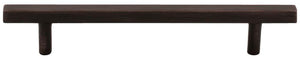 Jeffrey Alexander 845-128DBAC 128 mm Center-to-Center Brushed Oil Rubbed Bronze Square Dominique Cabinet Bar Pull