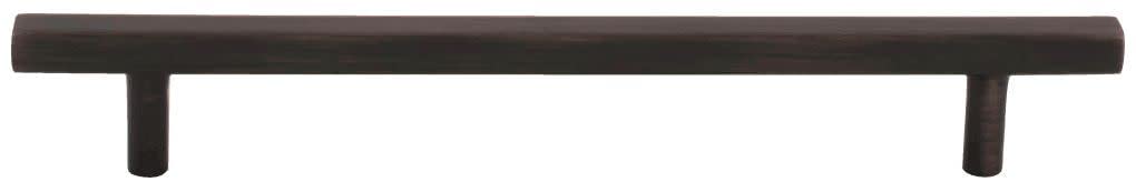 Jeffrey Alexander 845-160DBAC 160 mm Center-to-Center Brushed Oil Rubbed Bronze Square Dominique Cabinet Bar Pull