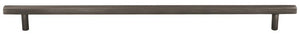 Jeffrey Alexander 845-305BNBDL 305 mm Center-to-Center Brushed Pewter Square Dominique Cabinet Bar Pull