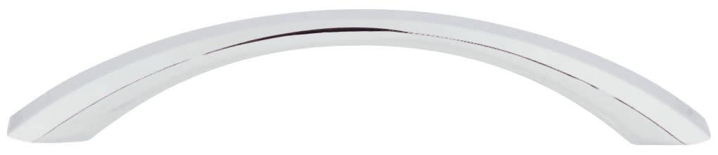 Jeffrey Alexander 678-128PC 128 mm Center-to-Center Polished Chrome Wheeler Cabinet Pull