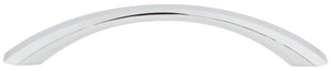 Jeffrey Alexander 678-128PC 128 mm Center-to-Center Polished Chrome Wheeler Cabinet Pull
