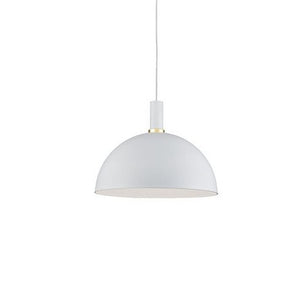 Kuzco 492316-WH/GD ARCHIBALD 16" PD White with Gold Detail 1 x 60W E26