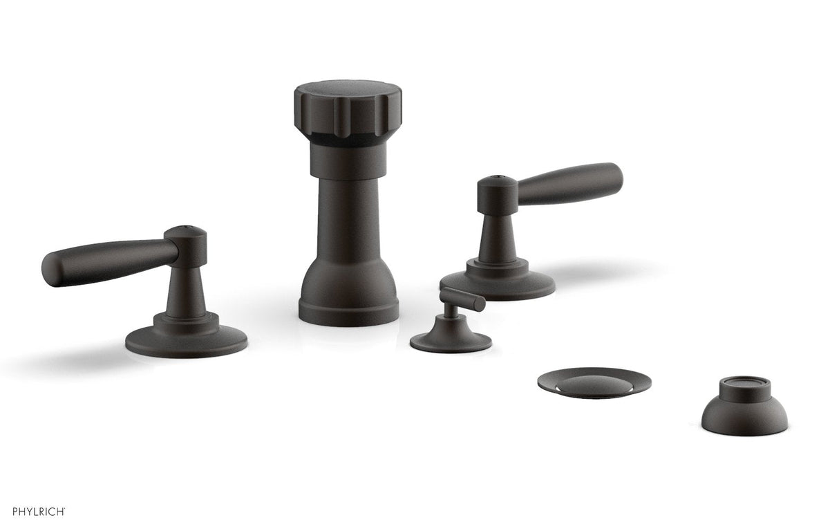 Phylrich 220-61-10B WORKS Four Hole Bidet Set 220-61 - Oil Rubbed Bronze