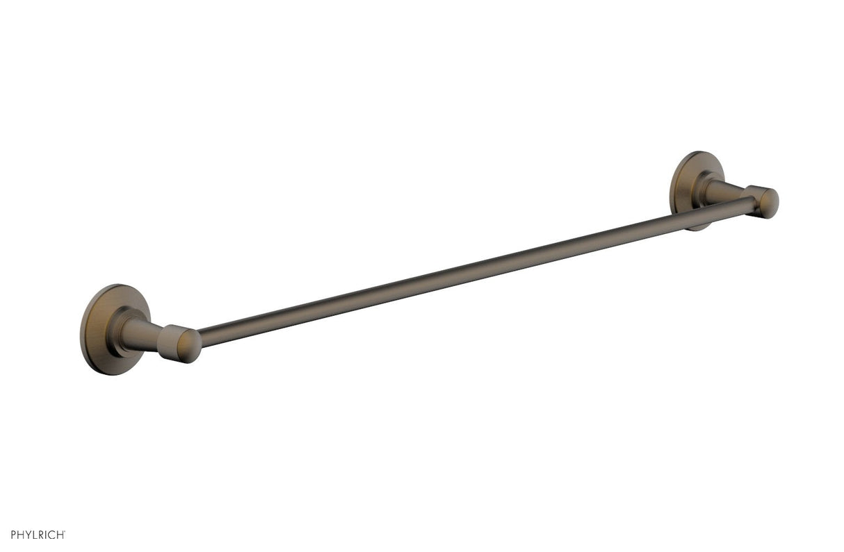 Phylrich 220-71-OEB WORKS 24" Towel Bar 220-71 - Old English Brass