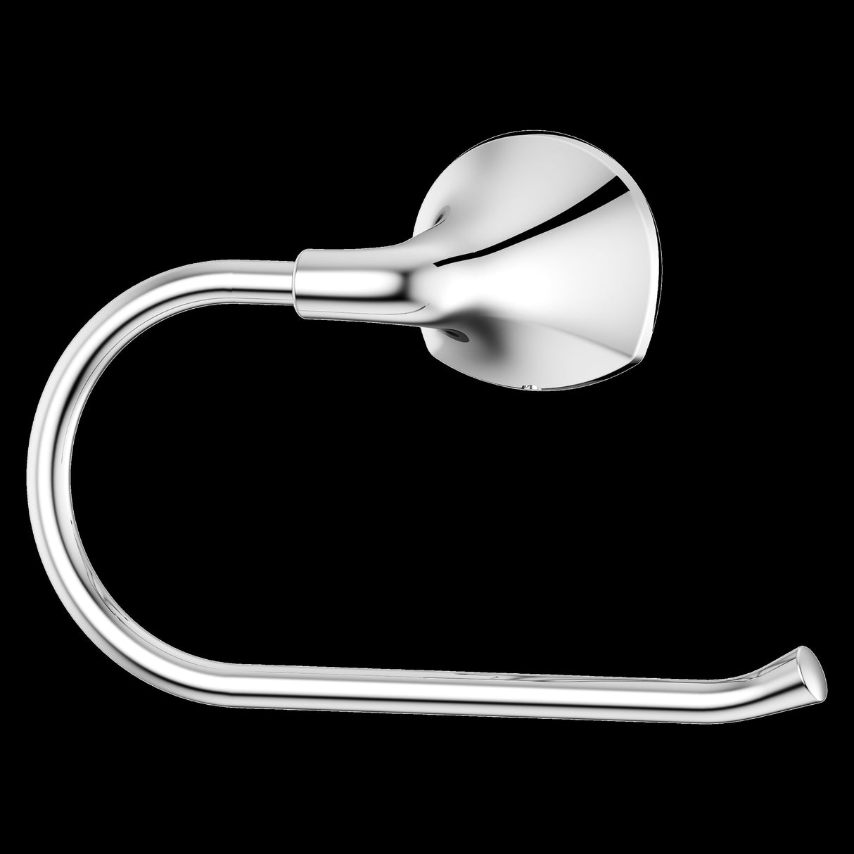 McAllen Towel Ring in Polished Chrome