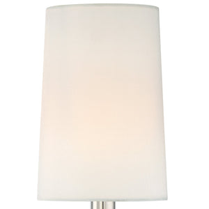Libby Langdon for Crystorama Sylvan 1 Light Black Forged Sconce 2241-BF