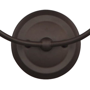 Libby Langdon for Crystorama Sylvan 2 Light Black Forged Sconce 2242-BF
