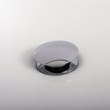 DAX Brass Round Vanity Sink Pop-Up Drain without Overflow, Chrome DAX-82005-CR