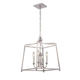 Libby Langdon for Crystorama Sylvan 4 Light Black Forged Mini Chandelier 2245-BF